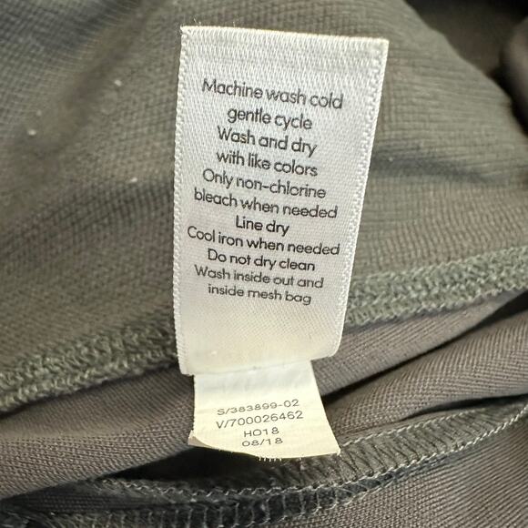 Athleta Headlands Hybrid Pants Gray Zipper Pockets Size 10T Workout Hiking - Picture 7 of 7